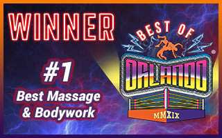 Best of Orlando Winner - #1 Best Massage and Bodywork
