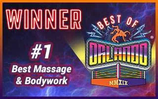 Best of Orlando Winner - #1 Best Massage and Bodywork