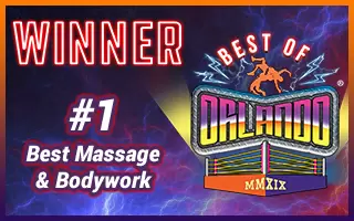 Best of Orlando Winner - #1 Best Massage and Bodywork